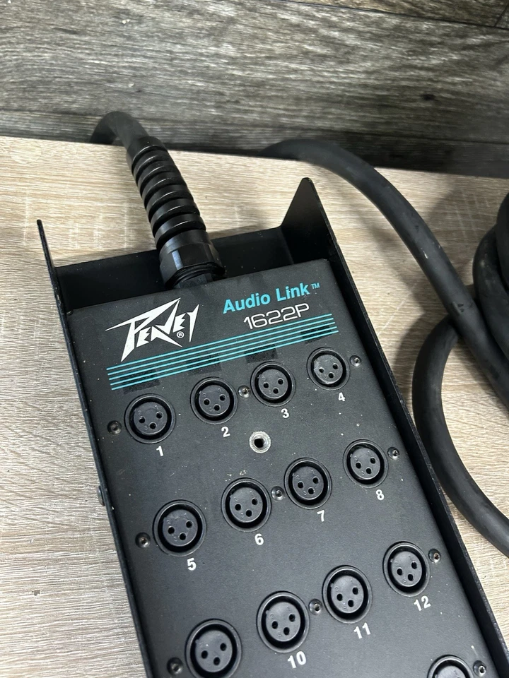 Peavey Audio Link 1622P 16x4x100 100ft Snake Multicore XLR 1/4” 16/4 #1977 - Image 3 of 4