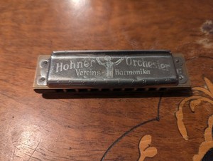 Hohner Orchester Harmonica Vereins Harmonika C 1/10 1950s Vintage Musical