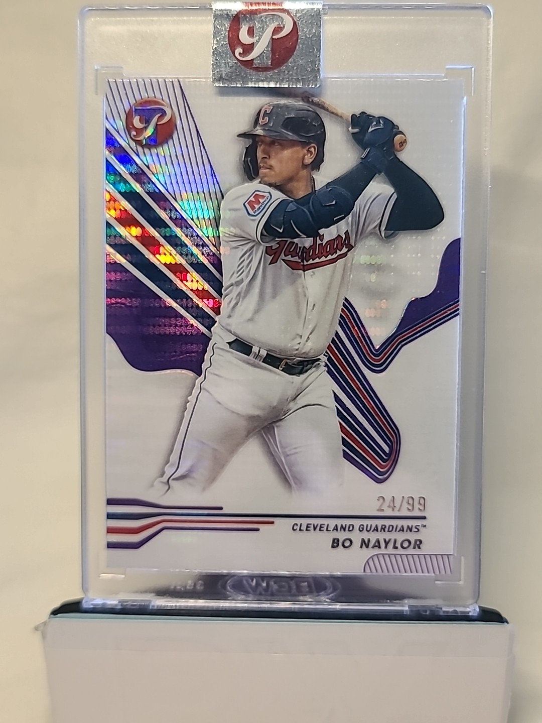 2024 Topps Pristine Bo Naylor Purple Refractor /99