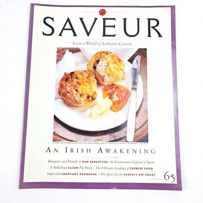Saveur Magazine Number 65 March 2003 An Irish Awakening Eggplant Parmesan