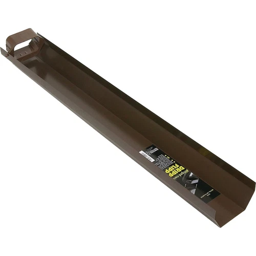 Amerimax 2 pulgadas x 3 in. Bloque de salpicaduras de aleta goteador de vinilo marrón 3703019 Amerimax - Imagen 1 de 1