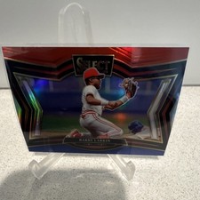 Panini Select 2025 Barry Larkin #201 Prizm Diamond Level Reds  /99