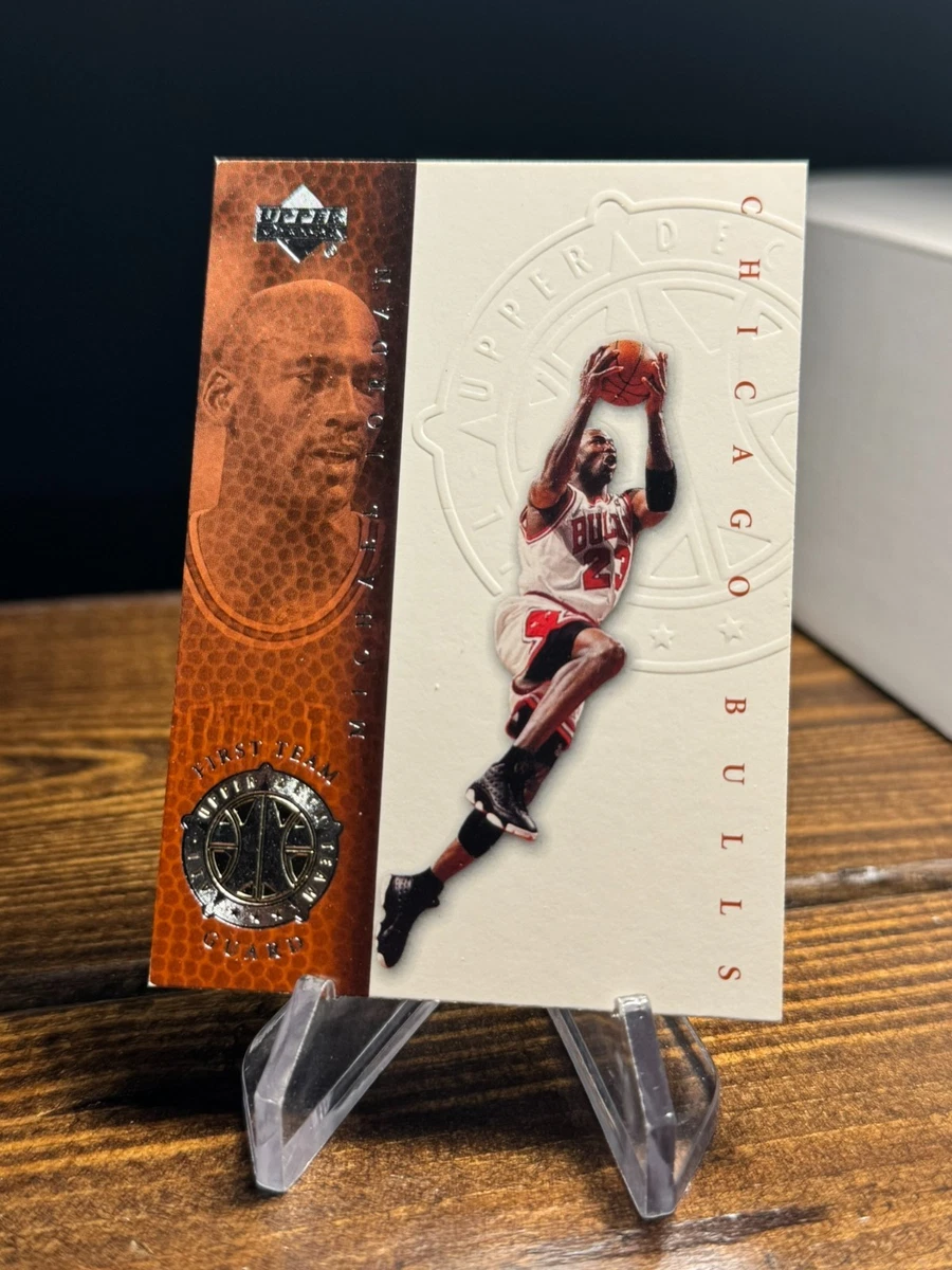 【レア】UPPER DECK JORDAN　大判トレカ Preços baixos em Bola de Basquete Original de Michael Jordan Upper