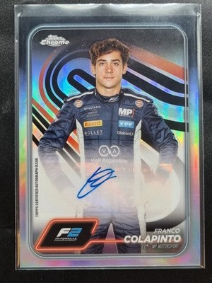 Franco Colapinto 2024 Topps Chrome Formula 1 #CAC-COL  AUTO AUTOGRAPH  #95771