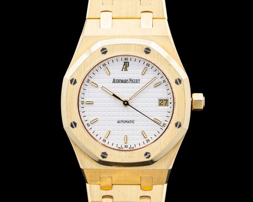 Audemars Piguet 14790BA.OO.0789BA.07 14790BA Royal Oak 18K YG White Dial