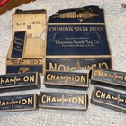 VINTAGE 6 CHAMPION SPARK PLUG NOS NIB C-15 Coke Bottle 2-ring