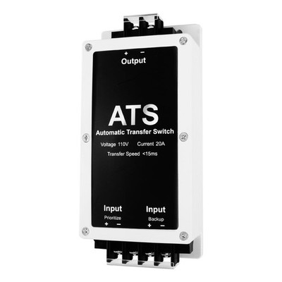 AC 110V 20A Dual Power Automatic Tranfer Switch,Ways 0.015S High Speed Tranfe...