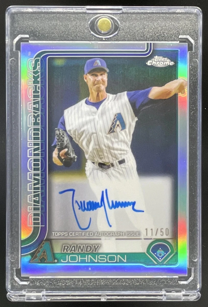 Topps Randy Johnson Baseball Sports Trading Card Singles Serial