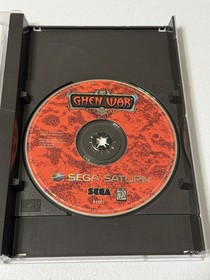 Ghen War (Sega Saturn, 1995) Tested - Authentic W/reg Card
