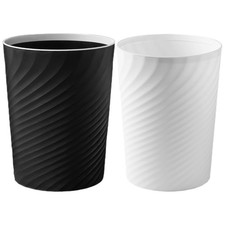  2 Pcs Contenitore Immondizia Piccolo Cestino Della Spazzatura Mini Bidone