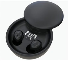 Mini Invisible Sleep Earphones Bluetooth 5.4 Wireless Headphones Black