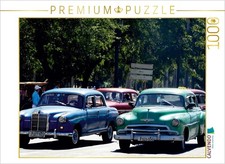 CALVENDO Puzzle Der legend re Mercedes 180 unterwegs in Havanna 1000 Teile Puzzl