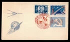 DR WHO 1961 RUSSIA FDC SPACE VOSTOK I GAGARIN COMBO TAB w29368