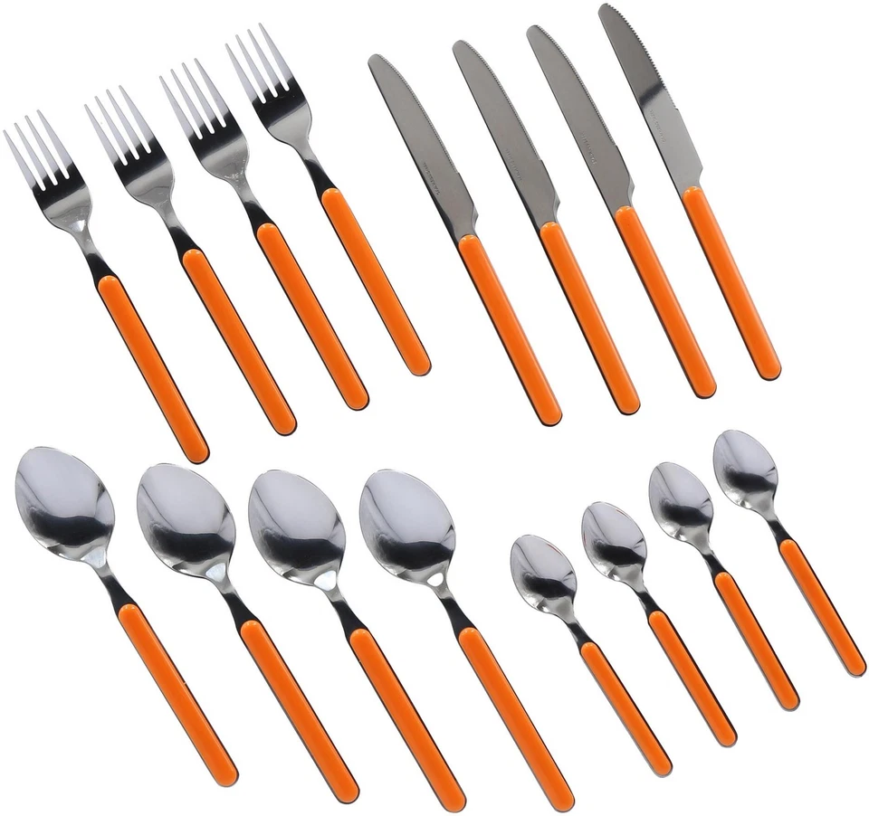 Brunner Delice Besteck-Set, 16-teilig, orange