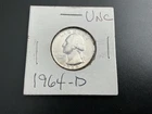 1964-D Washington Quarter  Uncirculated
