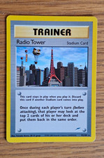 Pokemon TCG Radio Tower Neo Destiny Trainer Rare 95/105 - English - NM on eBay