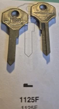 Ford, 1125F / H10F, OEM / NOS , Antique (1) Key Blank. Ford / Futuristic Car USA