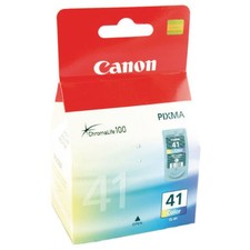 Image of GENUINE AUTHENTIC CANON 41 COLOUR INK CARTRIDGE CL-41