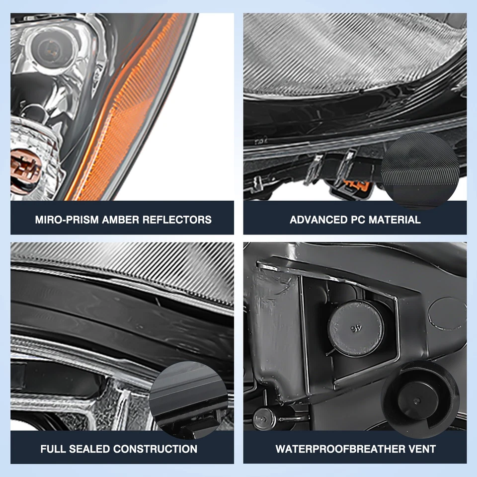 PAR DE FAROS PARA TOYOTA YARIS IA LE SE XLE 2016 2017 2018 2019 2020 Foto 4 de 4