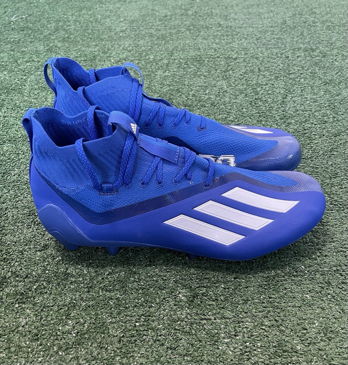 Adidas Adizero Primeknit “Royal Blue” Football Cleats (GZ0421