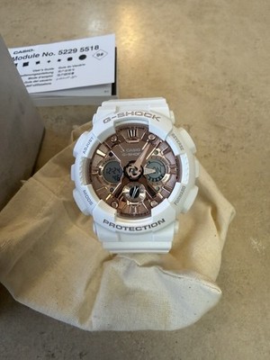 Casio G-Shock Women's Analog Digital Display Quartz White Watch