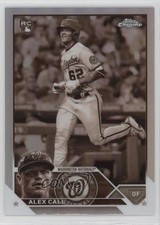 2023 Topps Chrome Sepia Refractor Alex Call #187 0o1s