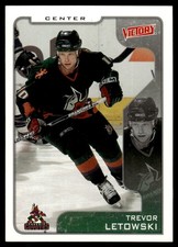 2001-02 Upper Deck Victory Trevor Letowski Phoenix Coyotes #274
