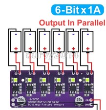 Charging Module PCB Board Charger Array 5V for 18650 4.2V Lithium Battery