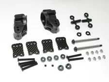 MUGE2027 MUGEN SEIKI MBX8R NITRO BUGGY REAR UPRIGHTS HUBS WITH PINS