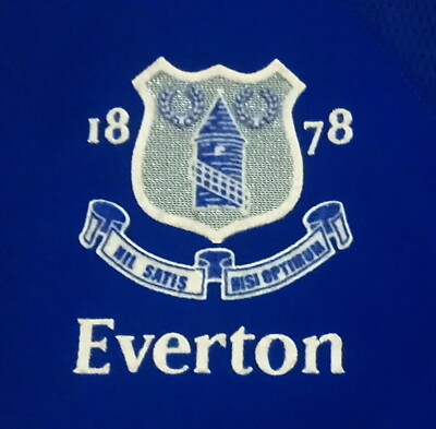 EVERTON FOOTBALL CLUB 2003 BLUE HOME 125 ANNIVERSARY SHIRT PUMA
