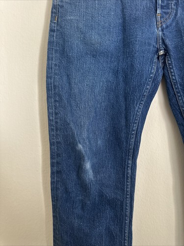 Brixton Mens 34x32 Size Navy Jeans Denim Pants Reserve Pant Regular Fit Casual - Picture 3 of 15