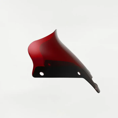 Klock Werks Red Sport Flare 6" Windshield For Harley Low Rider ST Models - Afbeelding 1 van 2