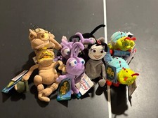 A BUG'S LIFE LOT MINI BEAN BAG STUFFED PLUSH TOY DISNEY STORE
