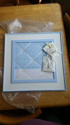 Framed Memory Board, Handmade