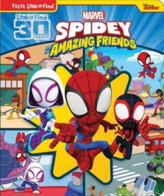 Marvel Spider-man - Spidey and His Amazing Friends - First Look and Find  - GOOD