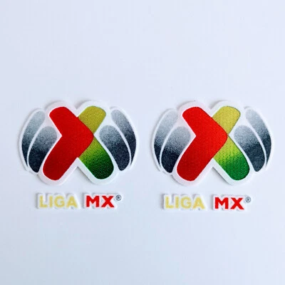 2 PARCHE LIGA MX En 3D America, Monterrey, Tigres.PATCH TEMP. 2017 EN ADELANTE