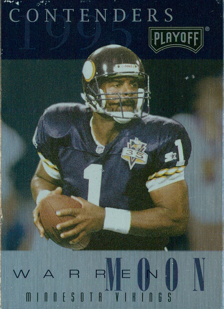 1995 Playoff Contenders - #111 Warren Moon