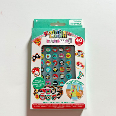 Rainbow Loom Beadmoji Trendy Bracelet BEADS - 40 COUNT