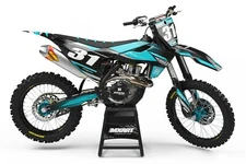 Graphics Husqvarna TC 50 2017 2018 2019 2020 2021 sticker kit PREMIUM STYLE