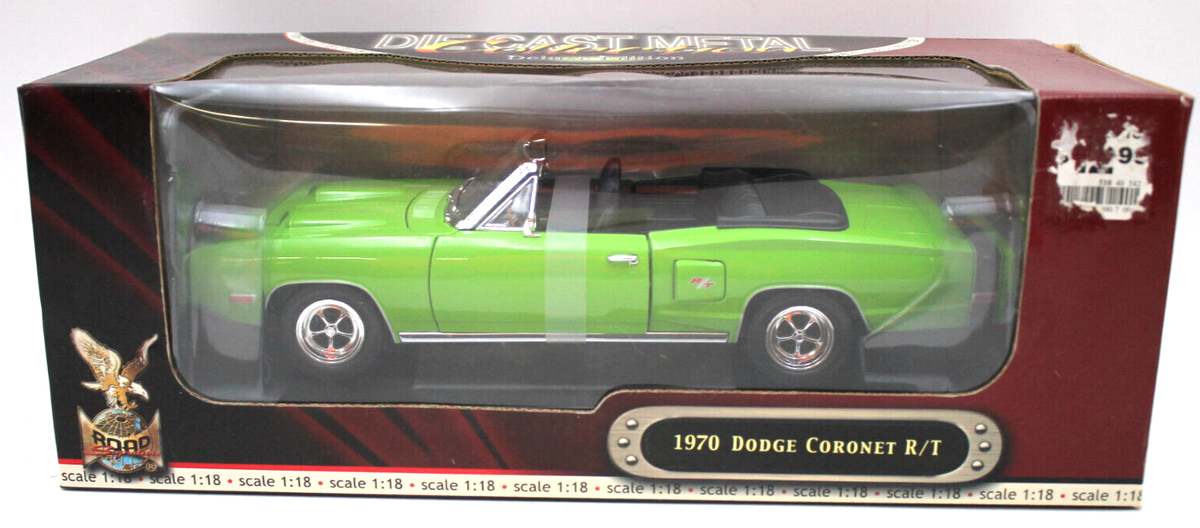 ミニカー Lucky Die Cast Dodge Coronet R/T 1970 Lucky DieCast 1:18 Dodge Coronet R/T Year 1970 gold 92548