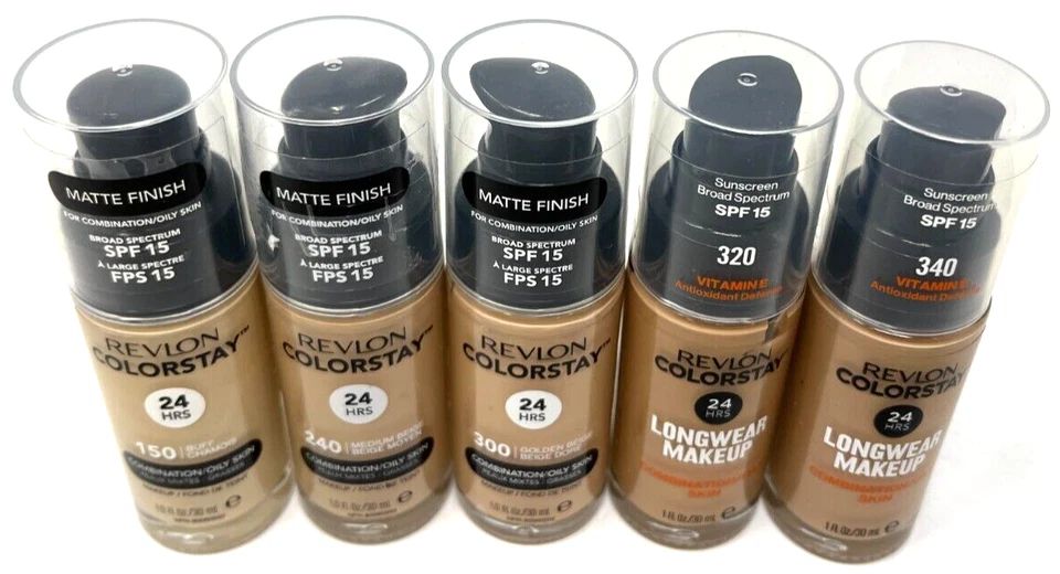 (2) Revlon Colorstay Foundation Combination / Oily Skin Matte YOU CHOOSE COLOR - Image 2 of 3