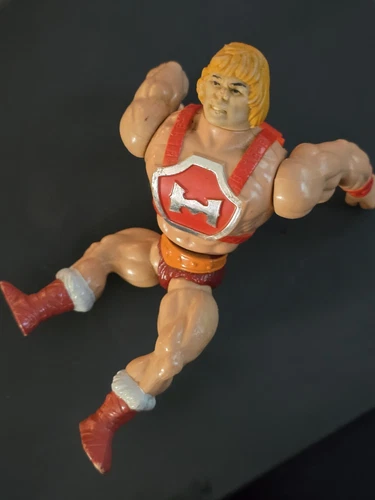 Vintage 1981 Mattel Masters of the Universe MOTU He Man Twist Action Figure Toy