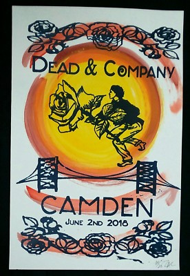 Dead and Company Summer 2018 CAMDEN June 2 UNOFFICIAL print