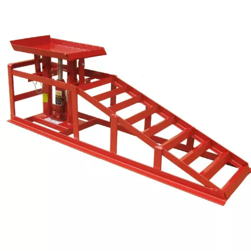 4 ton Hydraulic Car Ramps 2x Heavy Duty Garage Auto Van Bottle Lift Jack Ramp UK - Picture 12 of 23