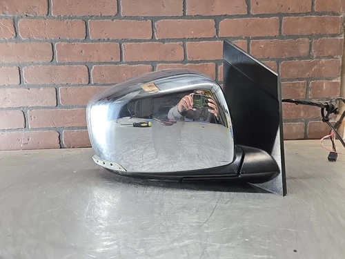 11-20 Caravan Silver Right Passenger Power Door Mirror W/Blind Spot OEM 0237 L
