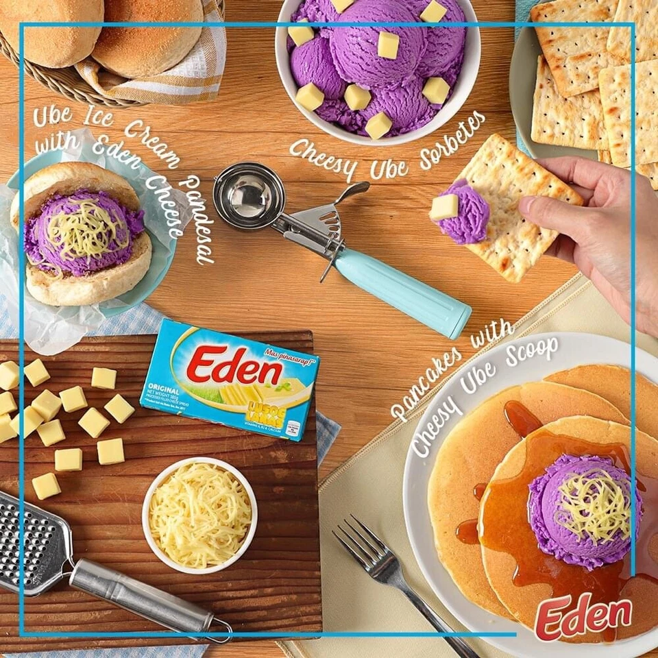 Lote de 6 peças de queijo Eden 160 g - queijo filipino - Imagem 4 de 4