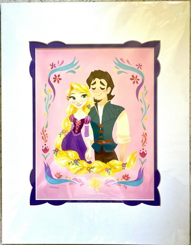 Disney WonderGround You Are My New Dream Tangled Rapunzel Art Print Gabby Zapata - Picture 3 of 12