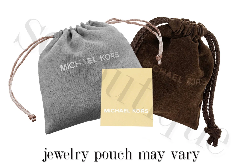 Pulseira de couro Michael Kors MKJ4442 ouro/laranja marítima 3 elos envoltório duplo - Imagem 4 de 4