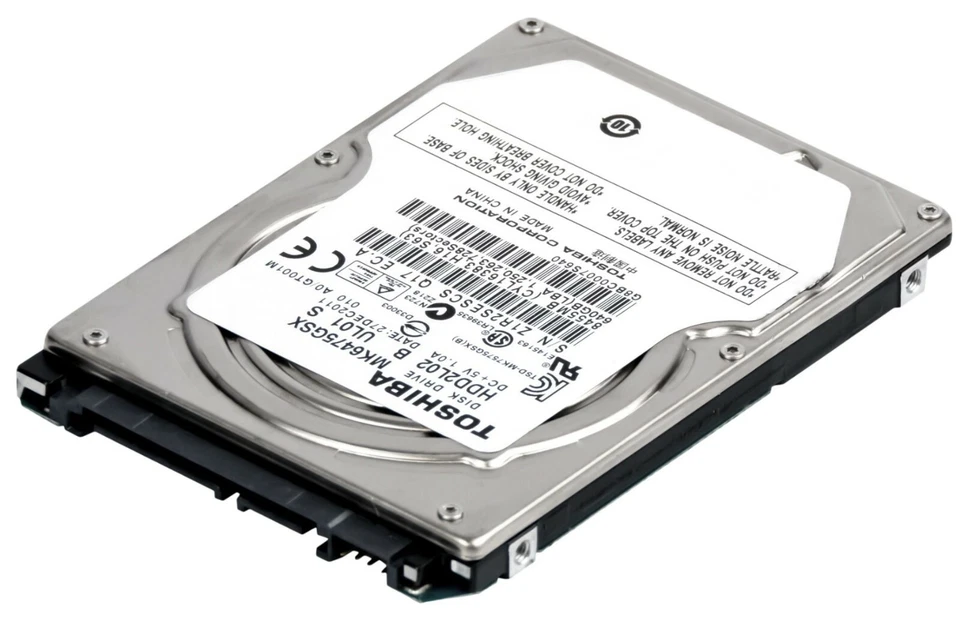 Hard Drive Toshiba MK6475GSX 640GB 5400RPM 3Gbps 8MB Cache SATA II 2.5'' Inch - Image 3 of 3