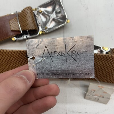 Alexis Kirk Womens Brown adjustable Belt | eBay display picture 3